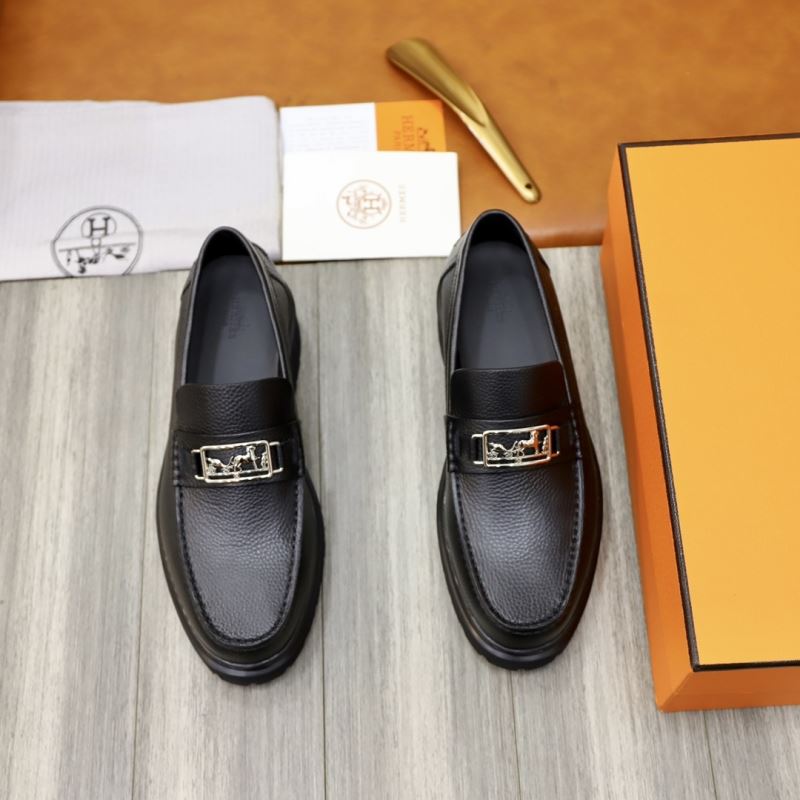 H**mes leather shoes